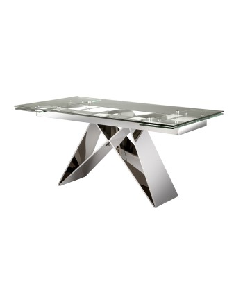 MIKA - MESA COM.EXTENS- ACERO